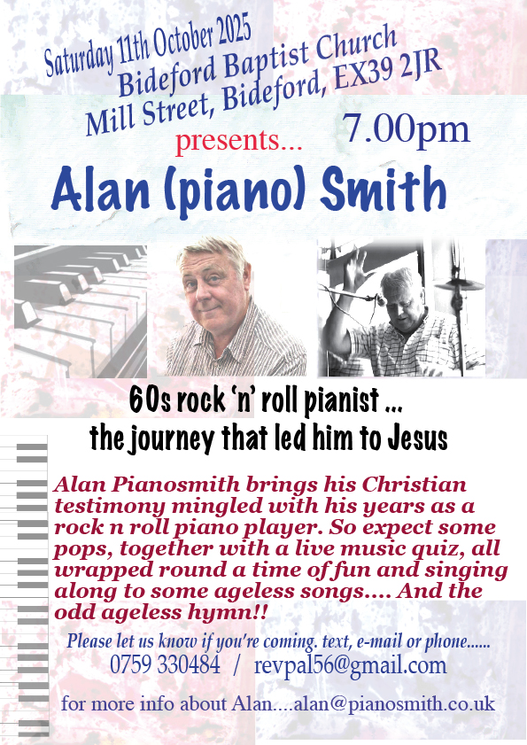 Evening with Alan Poster